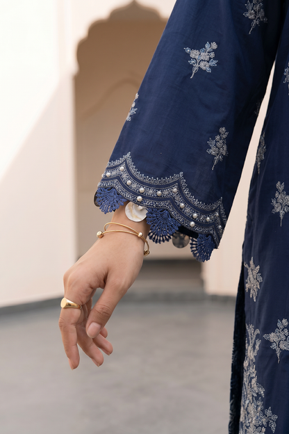 Embroidered Shirt Shalwar Dupatta - 0982