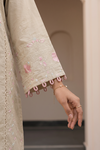 Embroidered Shirt Shalwar Dupatta - 0986