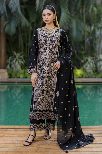 Embroidered Shirt Shalwar Dupatta - 0988