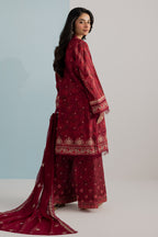 Embroidered Shirt Shalwar Dupatta - 1042