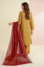 Embroidered Shirt Shalwar Dupatta - 1043