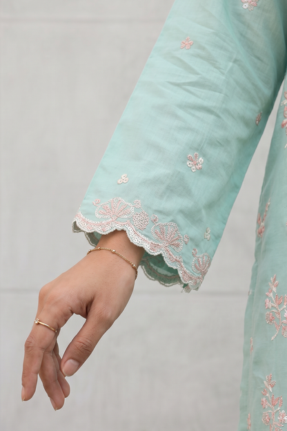 Embroidered Shirt Shalwar Dupatta - 1048