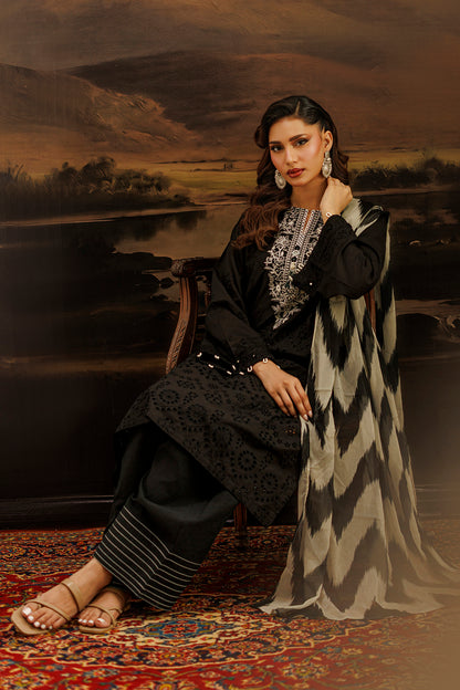 Embroidered Shirt Shalwar Dupatta - 1050
