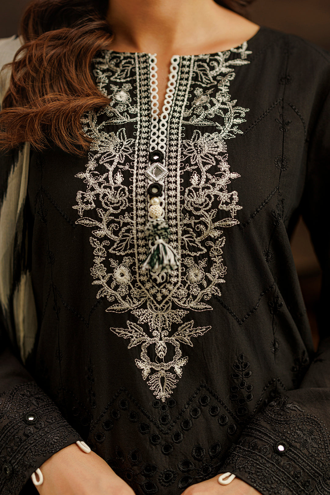 Embroidered Shirt Shalwar Dupatta - 1050