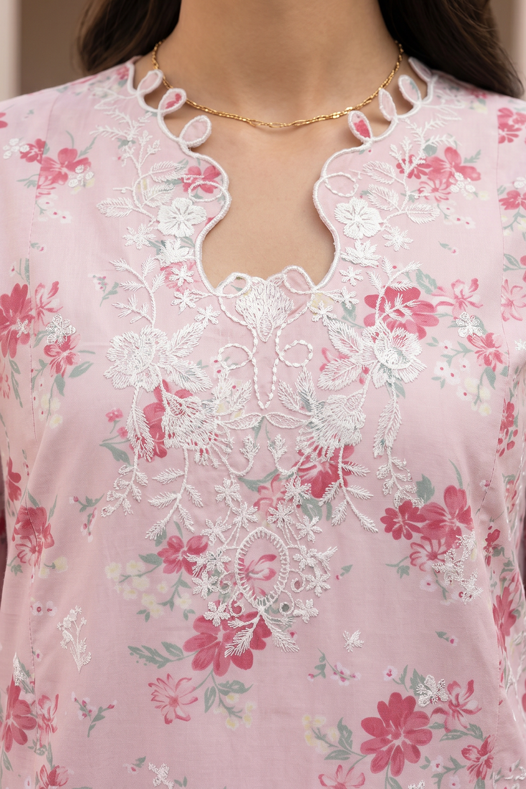 Embroidered Shirt Shalwar Dupatta - 1052