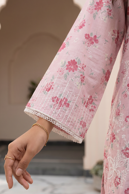 Embroidered Shirt Shalwar Dupatta - 1052