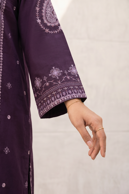 Embroidered Shirt Shalwar Dupatta - 1054