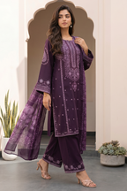 Embroidered Shirt Shalwar Dupatta - 1054