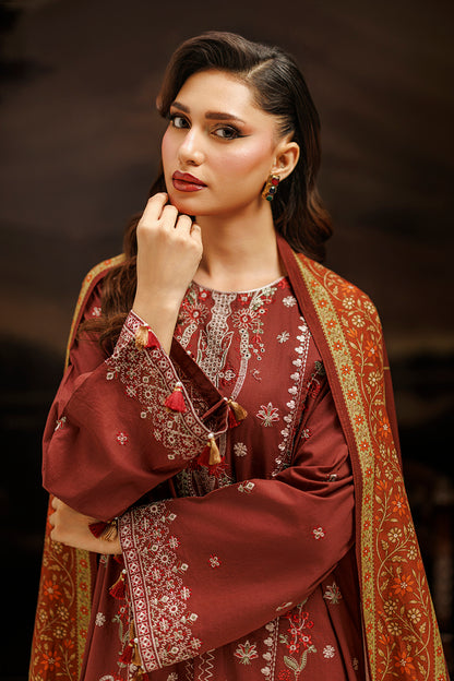 Embroidered Shirt Shalwar Dupatta - 1056