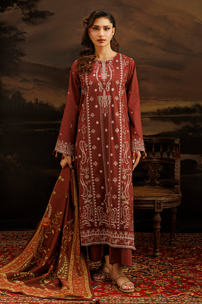 Embroidered Shirt Shalwar Dupatta - 1056