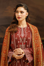 Embroidered Shirt Shalwar Dupatta - 1056
