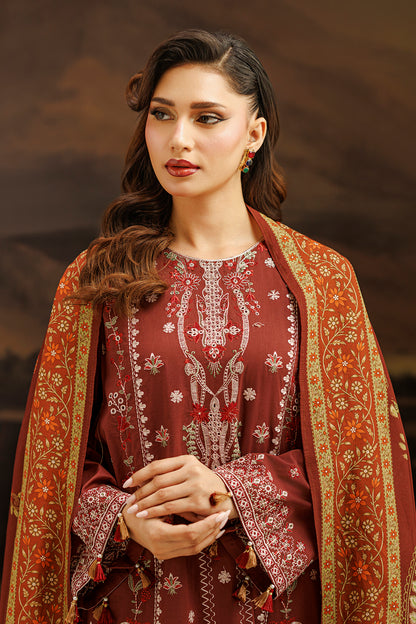 Embroidered Shirt Shalwar Dupatta - 1056