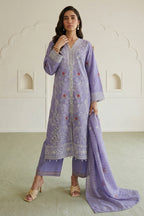 Embroidered Shirt Shalwar Dupatta - 1058
