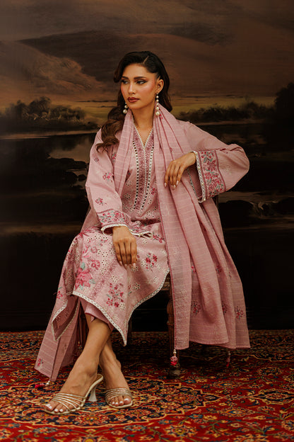 Embroidered Shirt Shalwar Dupatta - 1060