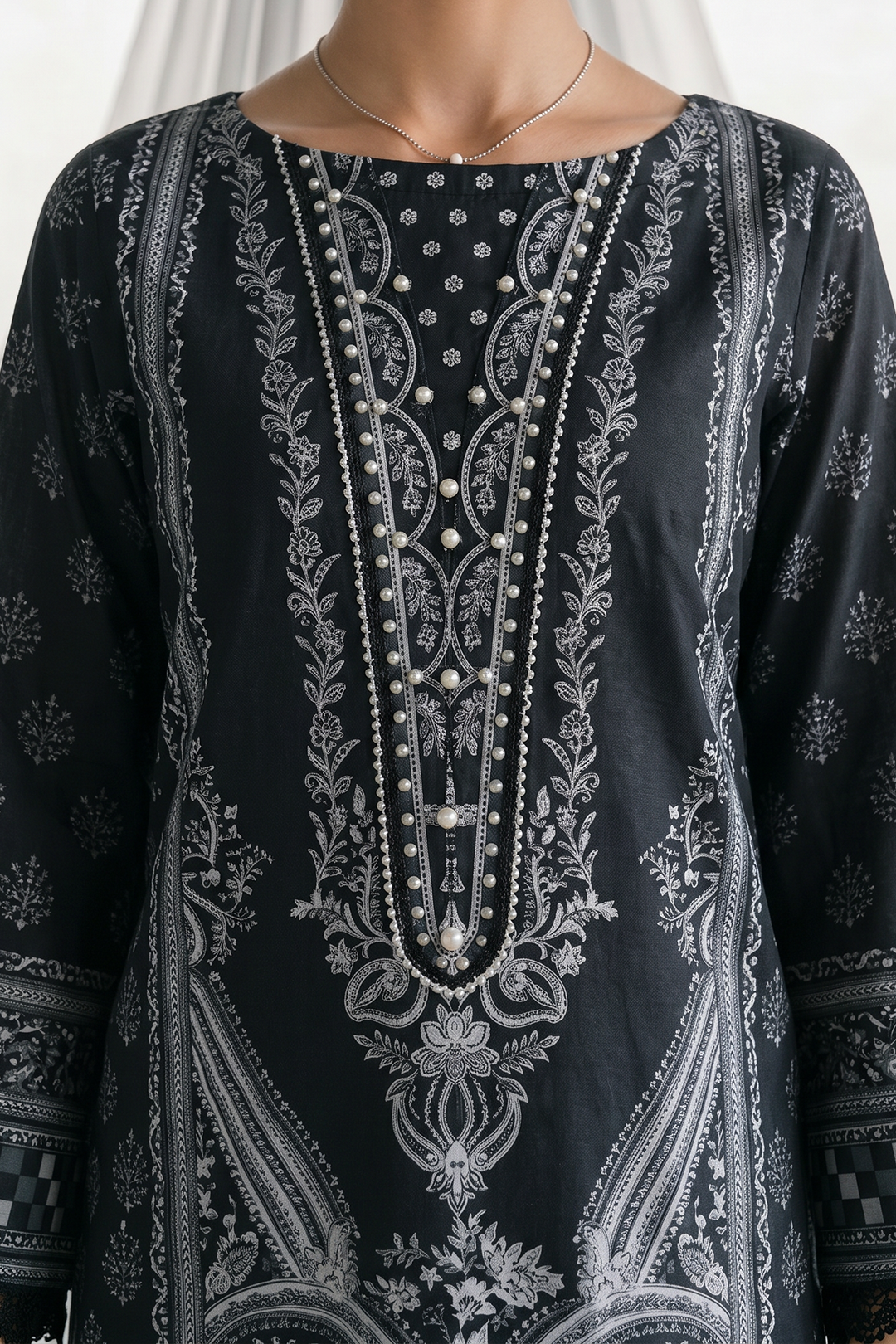 Embroidered Shirt Shalwar Dupatta - 1103