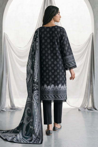 Embroidered Shirt Shalwar Dupatta - 1103