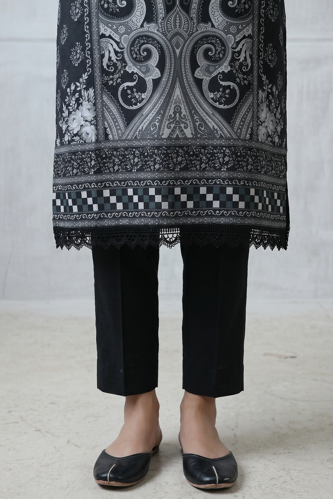 Embroidered Shirt Shalwar Dupatta - 1103