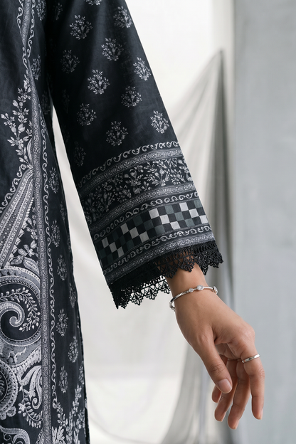Embroidered Shirt Shalwar Dupatta - 1103