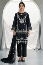 Embroidered Shirt Shalwar Dupatta - 1105