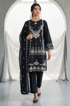 Embroidered Shirt Shalwar Dupatta - 1105