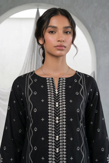 Embroidered Shirt Shalwar Dupatta - 1166