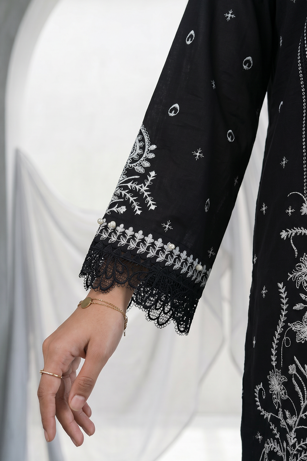 Embroidered Shirt Shalwar Dupatta - 1166