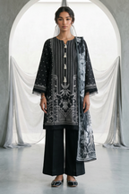 Embroidered Shirt Shalwar Dupatta - 1167