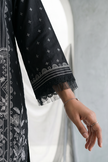 Embroidered Shirt Shalwar Dupatta - 1167