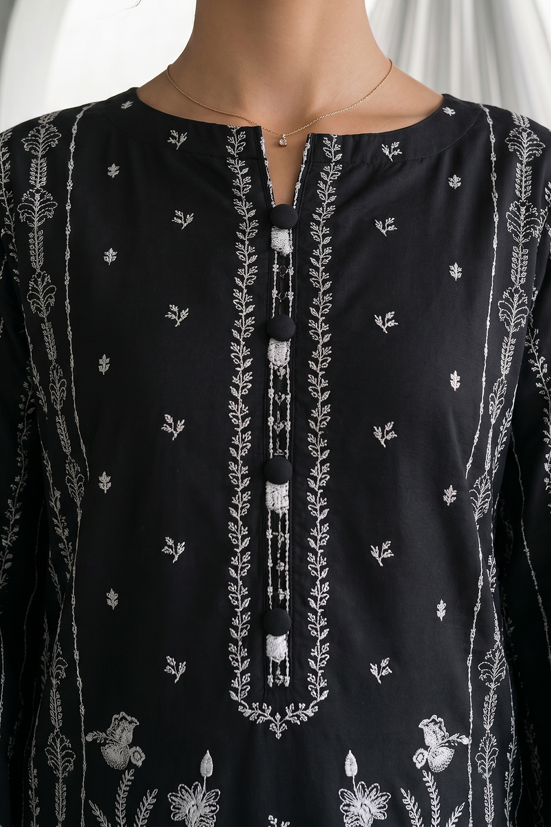 Embroidered Shirt Shalwar Dupatta - 1168