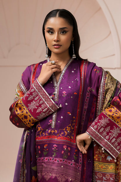 Embroidered Shirt Shalwar Dupatta - 1181