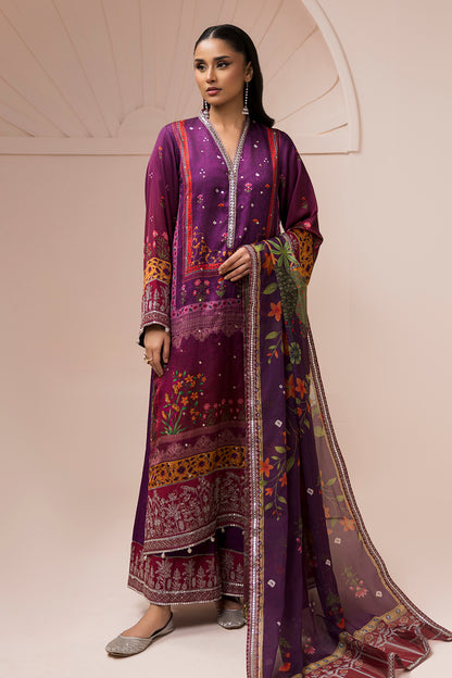 Embroidered Shirt Shalwar Dupatta - 1181