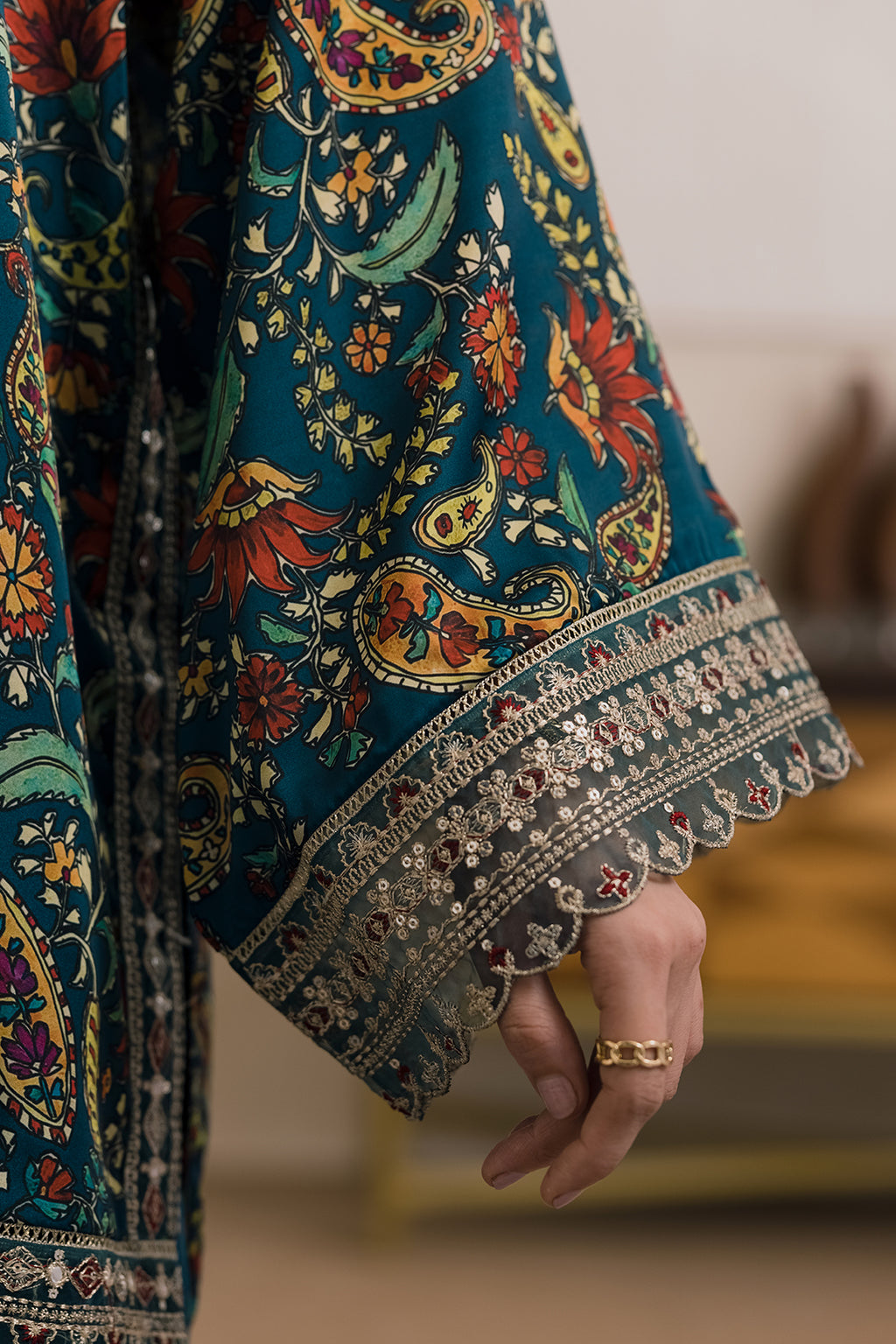 Embroidered Shirt Shalwar Dupatta - 1183