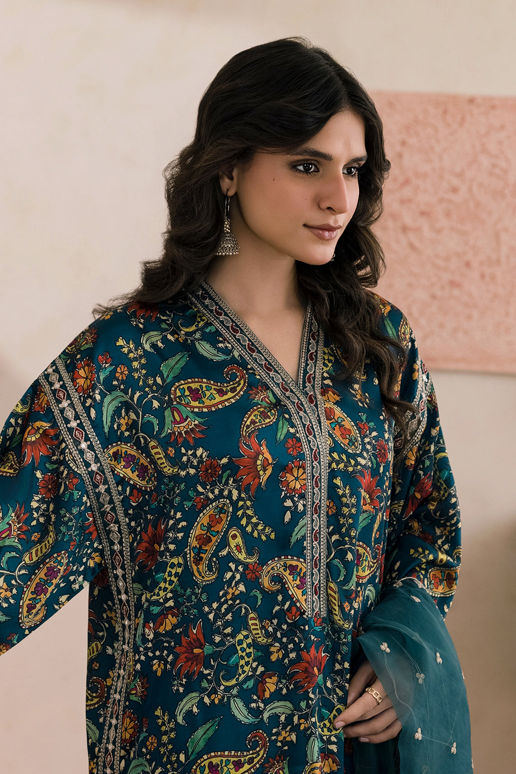 Embroidered Shirt Shalwar Dupatta - 1183