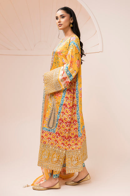 Embroidered Shirt Shalwar Dupatta - 1184