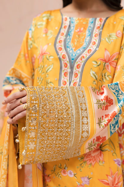 Embroidered Shirt Shalwar Dupatta - 1184