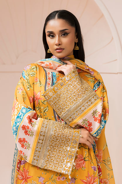 Embroidered Shirt Shalwar Dupatta - 1184