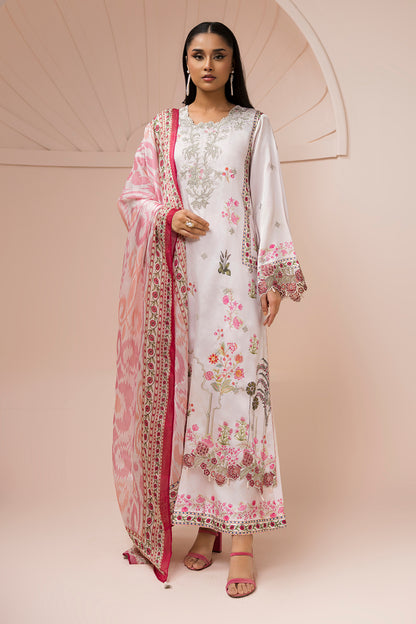 Embroidered Shirt Shalwar Dupatta - 1186