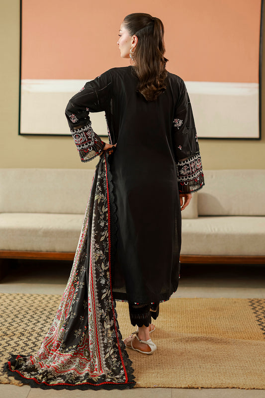 Embroidered Shirt Shalwar Dupatta - 4076
