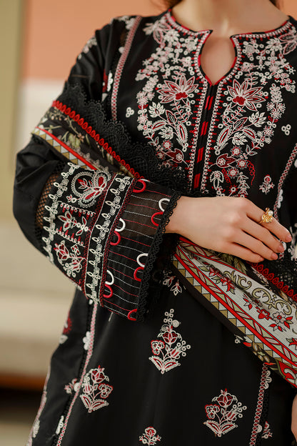 Embroidered Shirt Shalwar Dupatta - 4076
