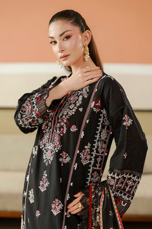 Embroidered Shirt Shalwar Dupatta - 4076