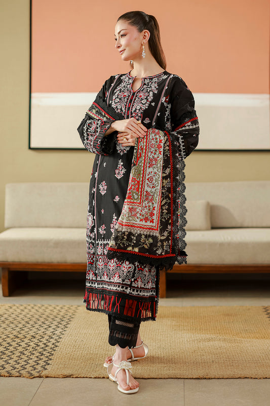 Embroidered Shirt Shalwar Dupatta - 4076