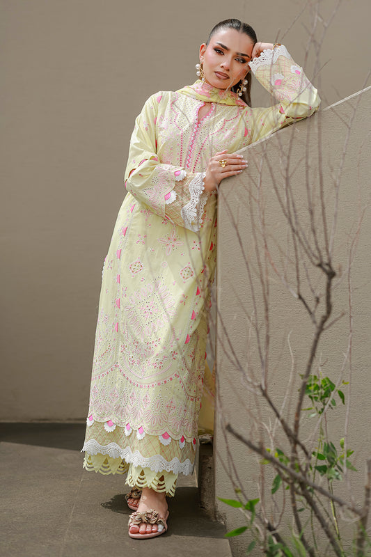 Embroidered Shirt Shalwar Dupatta - 4077
