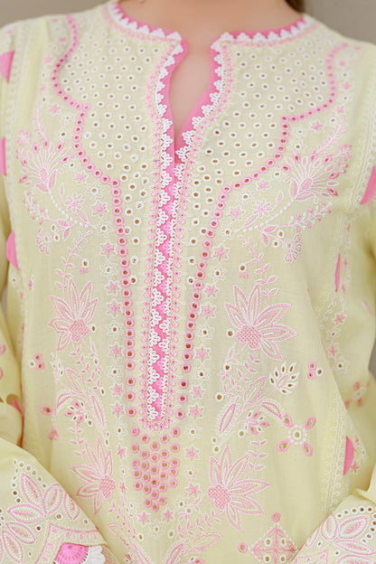 Embroidered Shirt Shalwar Dupatta - 4077