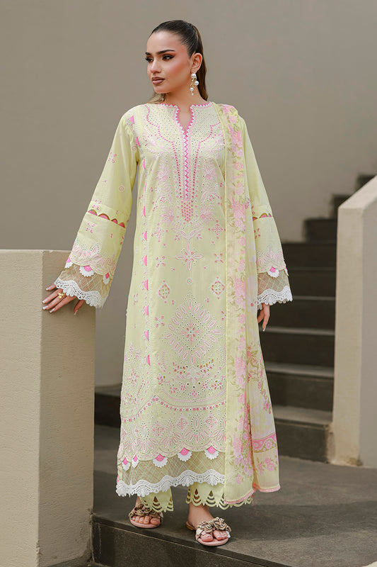Embroidered Shirt Shalwar Dupatta - 4077