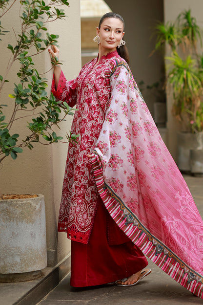 Embroidered Shirt Shalwar Dupatta - 4078
