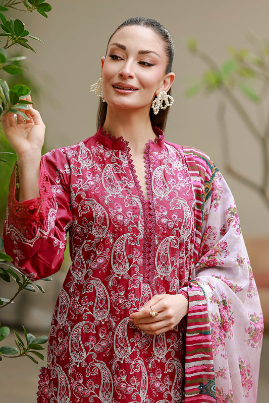 Embroidered Shirt Shalwar Dupatta - 4078
