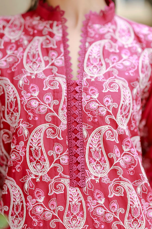 Embroidered Shirt Shalwar Dupatta - 4078