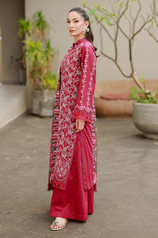 Embroidered Shirt Shalwar Dupatta - 4078