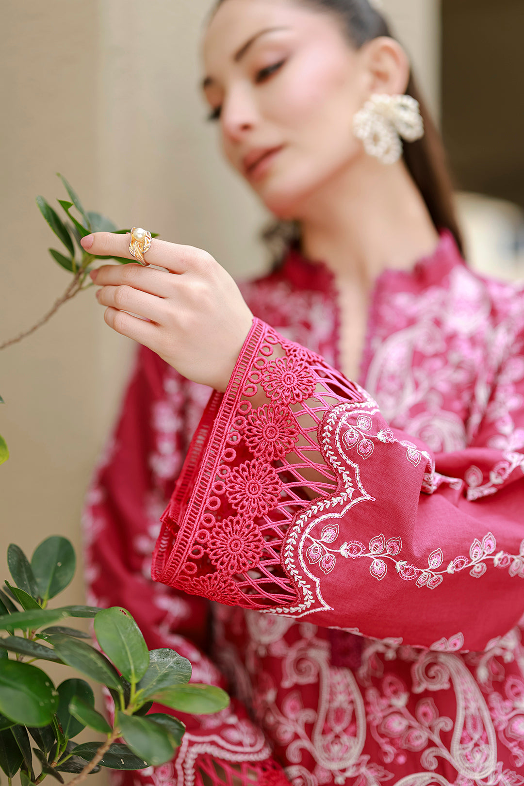 Embroidered Shirt Shalwar Dupatta - 4078