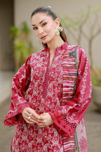 Embroidered Shirt Shalwar Dupatta - 4078